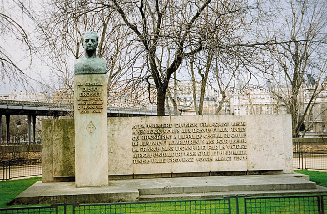 1 Monument au gnral Diego Brosset Quai Branly Paris 75015