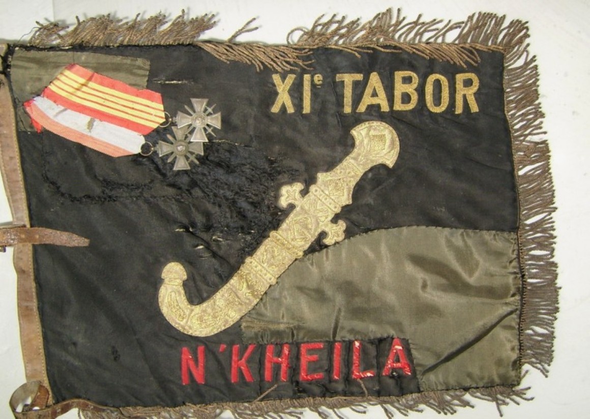 Fanion du 11e Tabor Marocain.